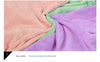 Purple Hooded Dog Bathrobe - Super Absorbent, Adjustable Fit, Cozy Pet Towel (Size : L)