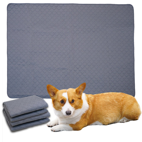 Reusable Pet Training Pads - 4-Layer Waterproof & Absorbent Mat Waterproof Non-Slip(Size : XL-146cmx100cm)