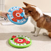 Green Interactive Pet Puzzle Feeder Toy - Slow Eating & Mental Stimulation Game for Dogs & Cats