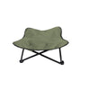 Green Elevated Comfort Pet Bed - Portable & Foldable Dog Cat Cot - Durable 600D Oxford Fabric, Washable Cover, All Seasons