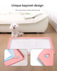 Pink Reusable Silicone Pet Pee Pad Holder - Non-Slip Training Tray with Spill-Proof Edges for Dogs & Puppies(81cm x 54cm)