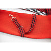 Black and Red Checkered Comfortable Pet Sling Carrier for Small Dogs & Cats - Breathable Cotton Checkered Bag, Hands-Free, Safety Features