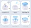 Automatic Pet Water Fountain - USB Powered, Multi-Stage Filtration, Ultra-Quiet, 2L Capacity(Pink)