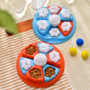 Interactive Dog Puzzle Feeder Toy - IQ Training & Slow Feeder with Anti-Skid Base(blue)