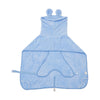 Blue Hooded Dog Bathrobe - Super Absorbent, Adjustable Fit, Cozy Pet Towel (Size : M)